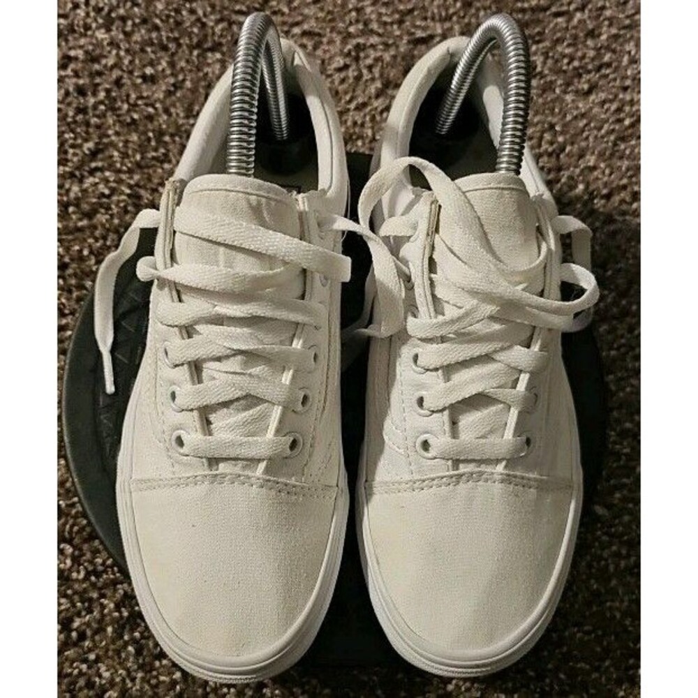 VANS Old Skool True White Shoes W 7.5 Men 6